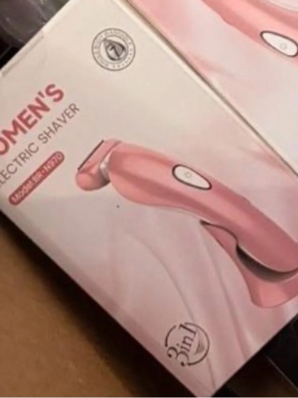 Electric Razor for Women Pink